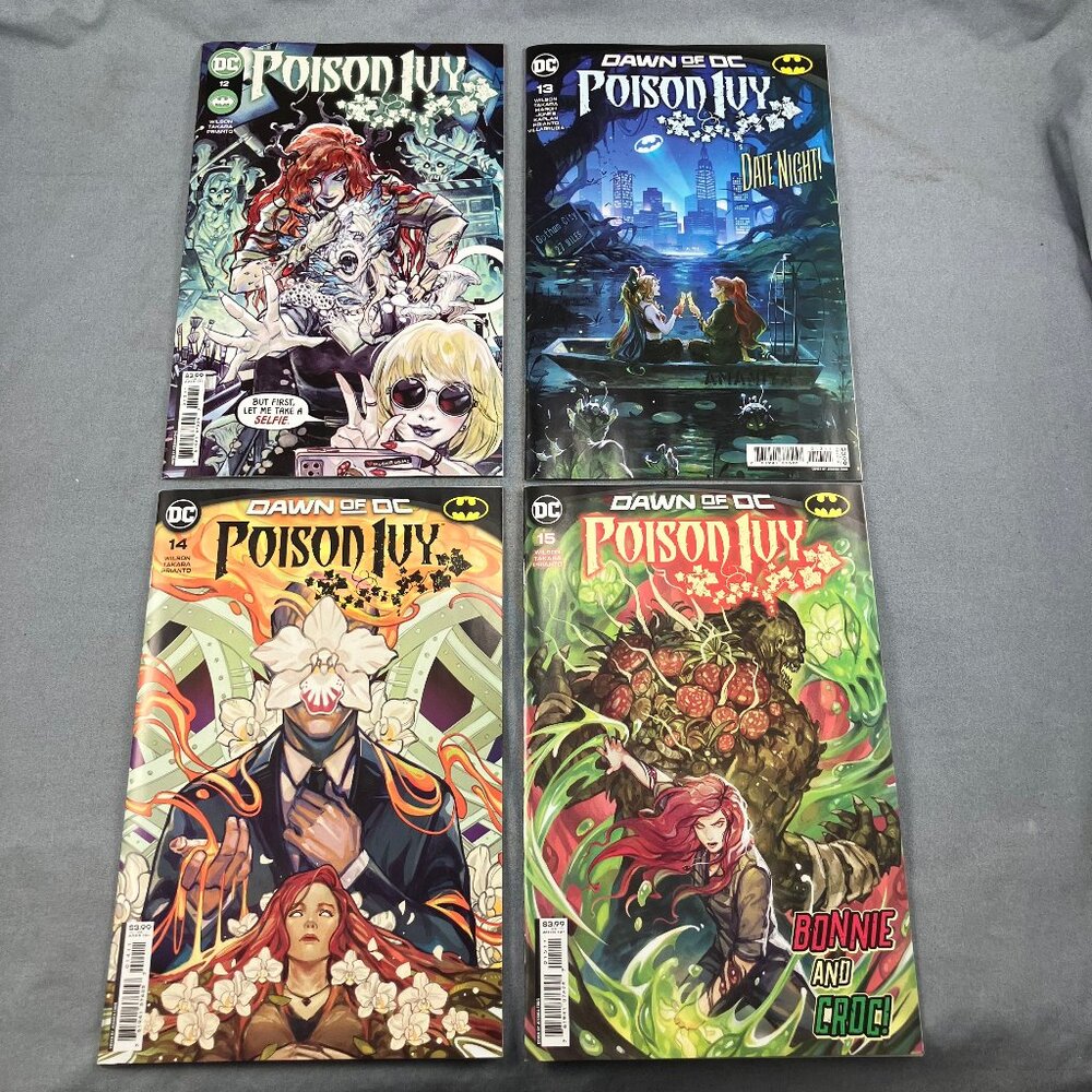 Poison Ivy DC Comic 2023 Lot of 4 Issues #12 13 14 15